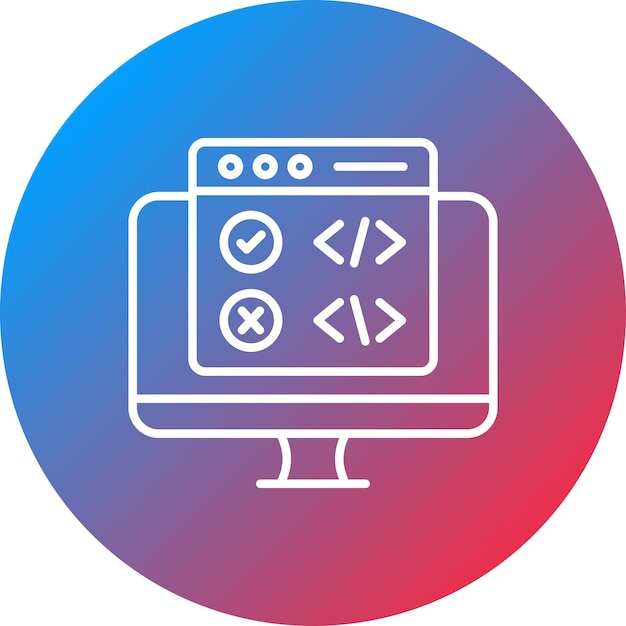 Code Correction icon vector image Can be used for Computer Programming