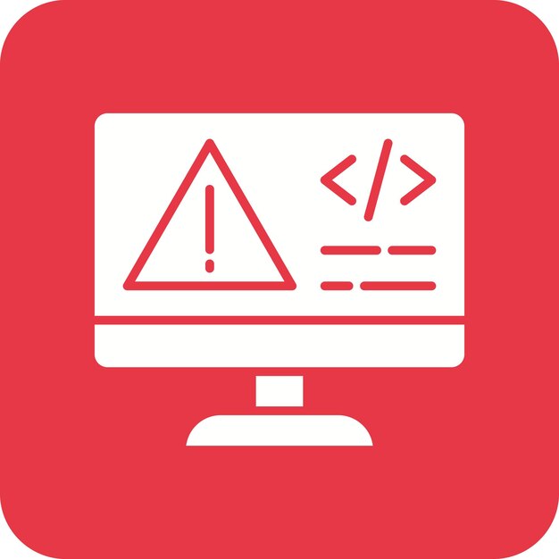 Code Error icon vector image Can be used for Coding and Development
