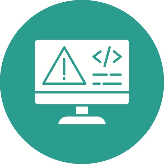 Code Error icon vector image Can be used for Coding and Development