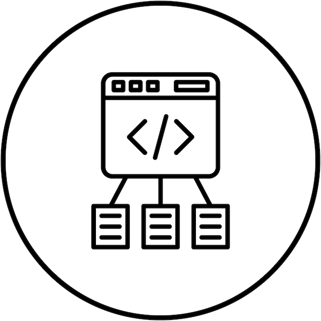 Code Framework vector icon Can be used for Computer Programming iconset