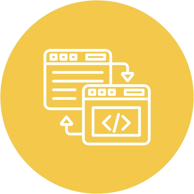 code refactoring vector illustration style