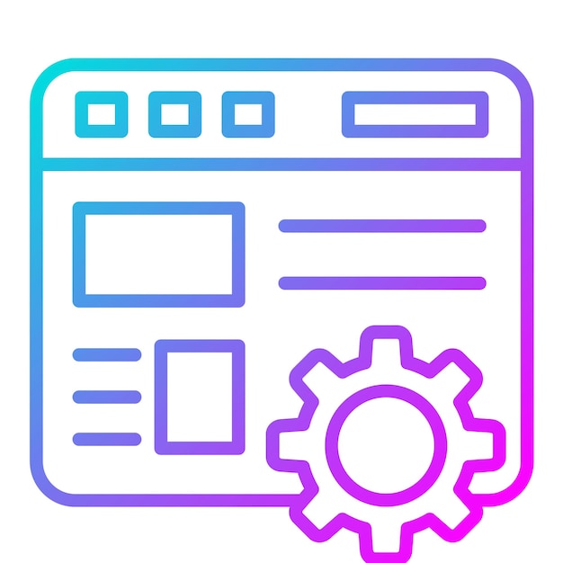 code setting vector illustration style