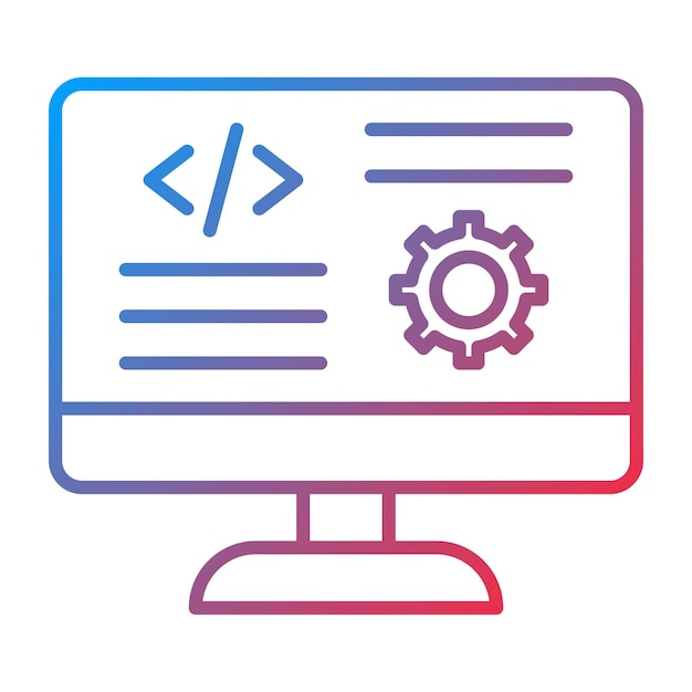 Code Settings icon vector image Can be used for Coding and Development