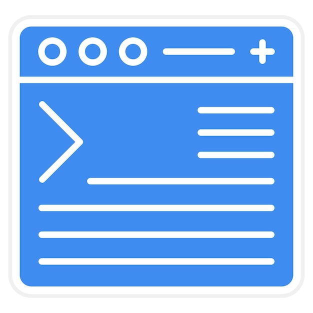 Code Terminal icon vector image Can be used for Computer Programming