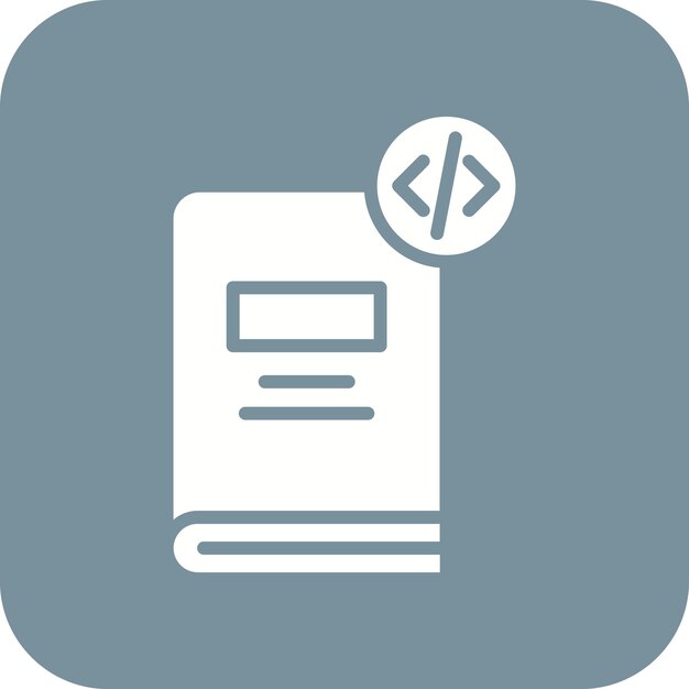 coding book vector icon can be used for education iconset