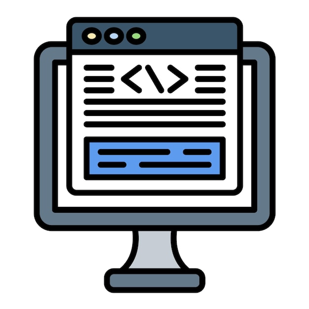 Coding Flat Illustration