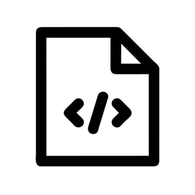 coding icon pictogram