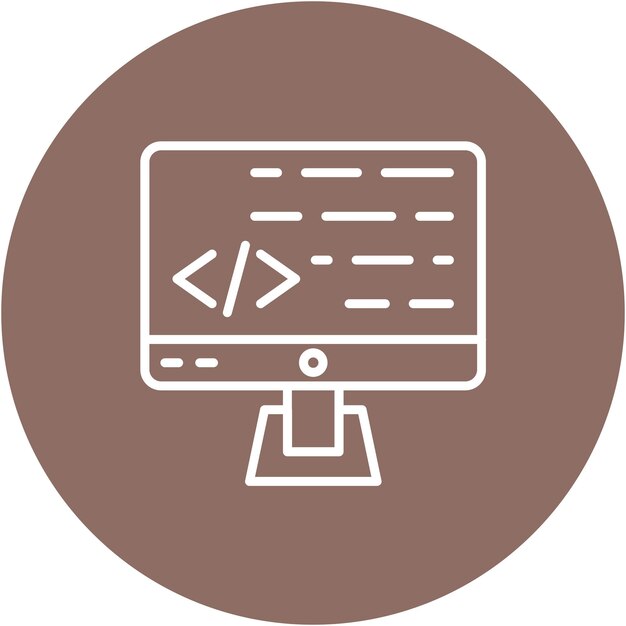 coding vector illustration style
