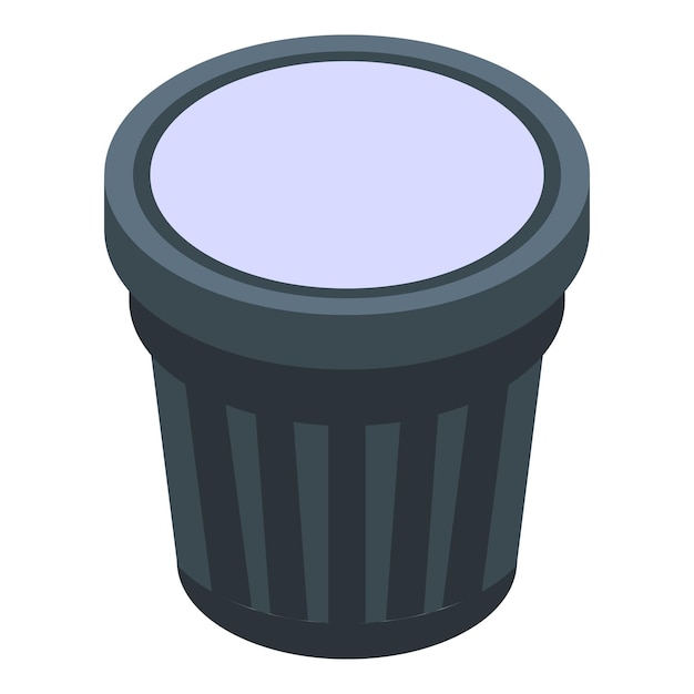 Coffee pod icon Isometric of Coffee pod vector icon for web design isolated on white background