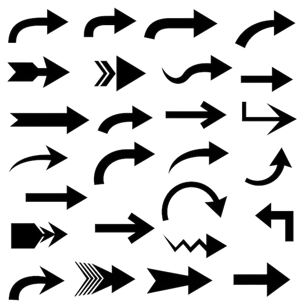 Collection of Black Arrows