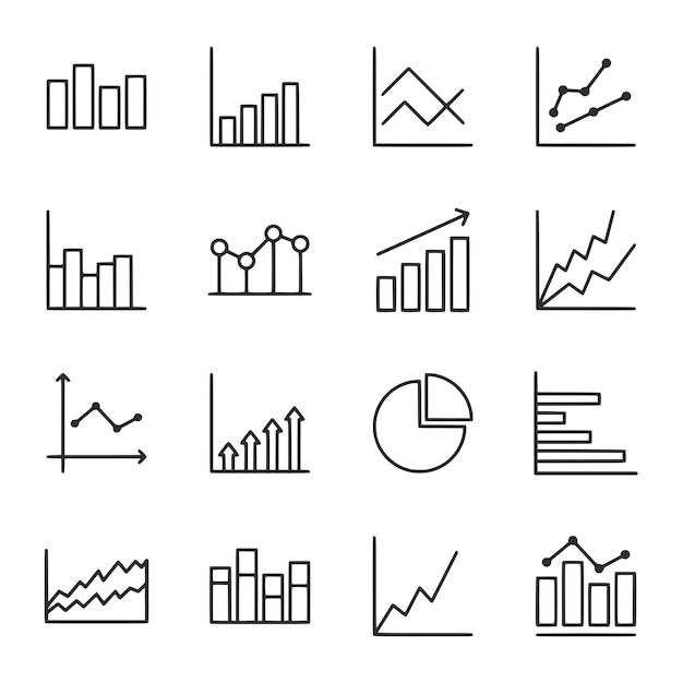 Collection of Chart Icons