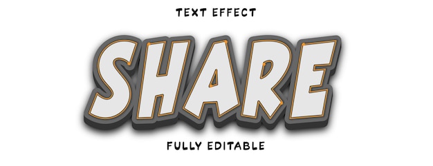 collection of easy to edit text effects