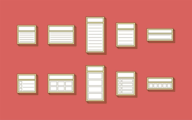 Collection of Notes with UI Window Concepts