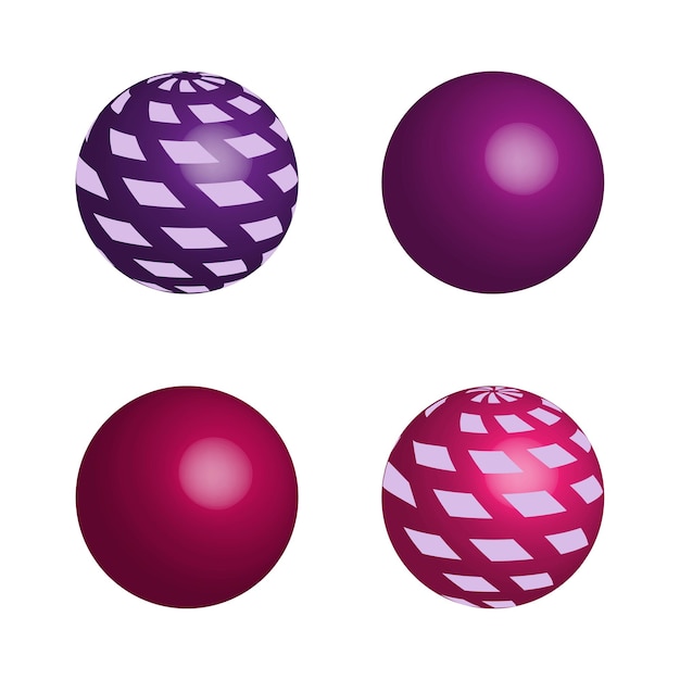 colored balls drawing icon for game design vector illustration