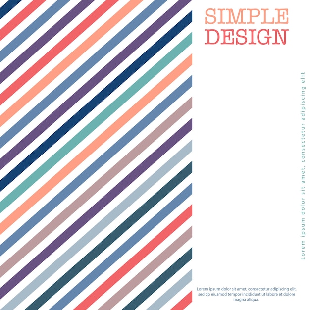 Colored parallel lines The idea for the design of title pages covers books brochures leaflets posters booklets Template for interior and decoration ideas