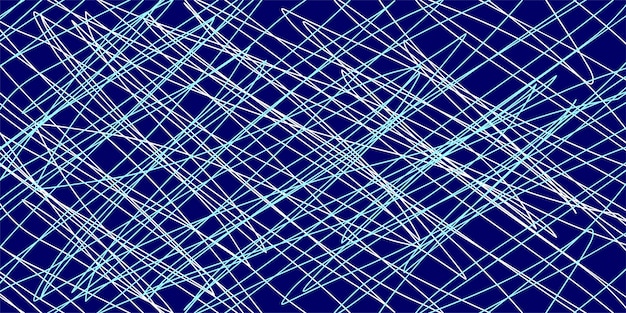 Colored tangled pattern Abstract chaotic texture Background with lines and waves Art creation