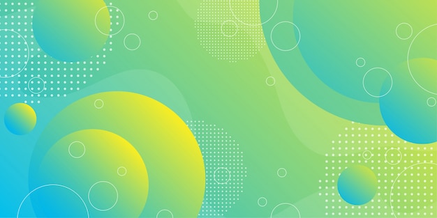 Colorful abstract background using minimal geometry 