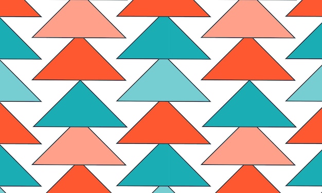 Colorful abstract geometric pattern with simple designshape