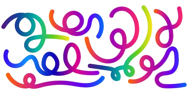 Colorful Abstract Lines