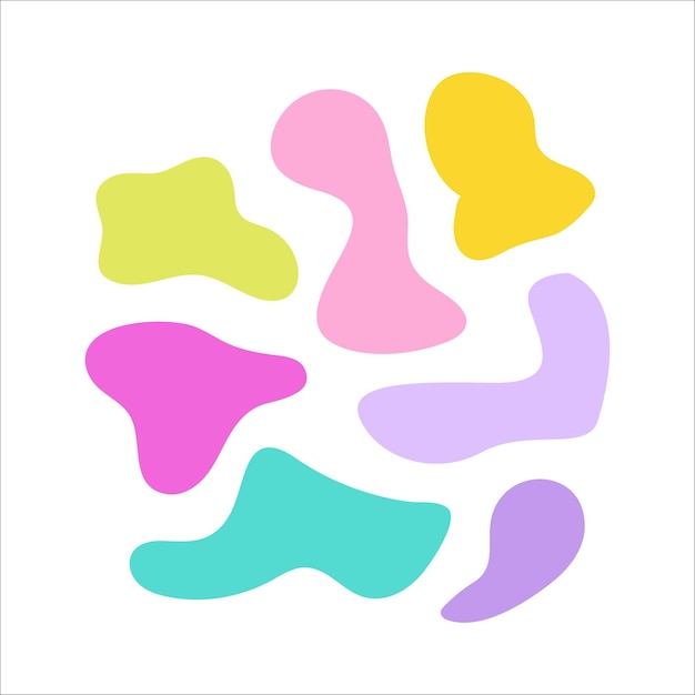 colorful Abstract shapes