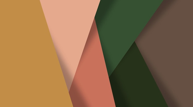 Colorful and abstract background in papercut style. Can be used as web banners and digital flyers