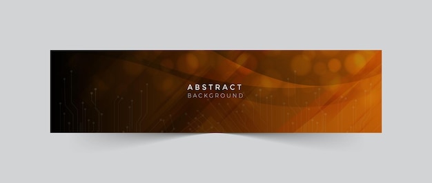 colorful banner collection with abstract Gradient shapes for linkedin social media 15