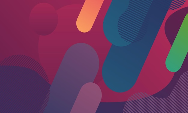 colorful fluid liquid shapes abstract background design