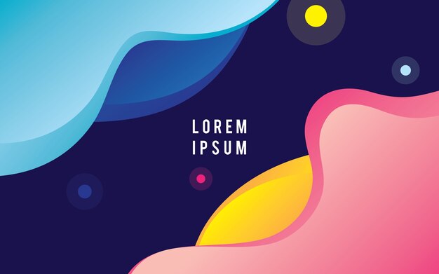 Colorful geometric background. Color shape composition.