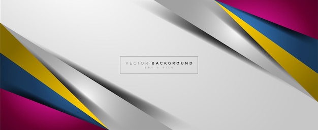 Colorful geometric background design