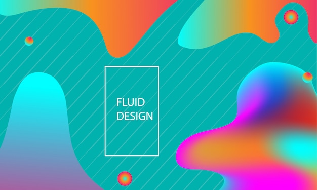 Colorful geometric background.