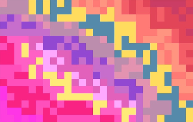 colorful geometric mozaic background abstract shape