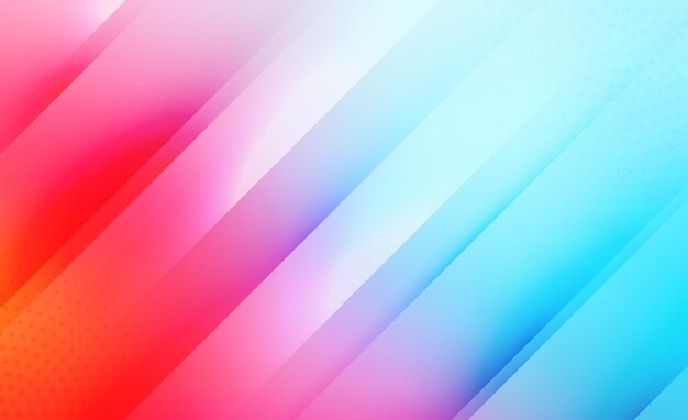 Colorful Gradient Background with Blur Effect Vector Illustration