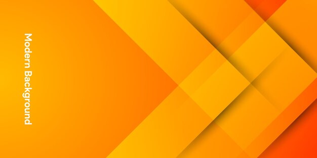 colorful gradient orange abstract shapes background