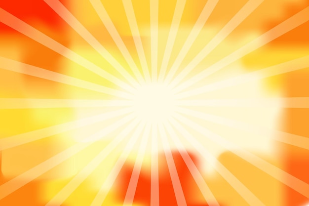 Colorful gradient sunray background design template