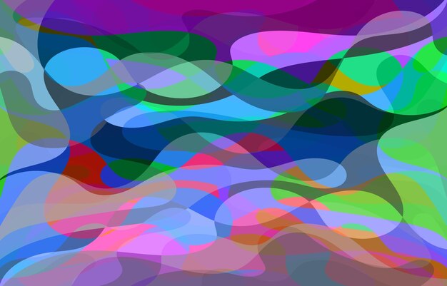 Colorful Groovy background design concept abstract background