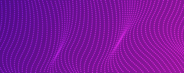 colorful halftone background with flowing dots