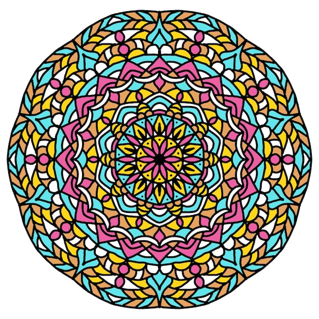 Colorful Mandala background