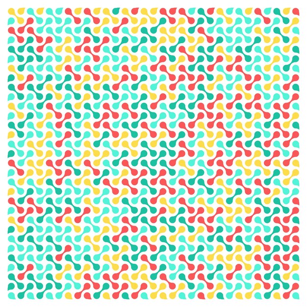 Colorful Metaballs Pattern