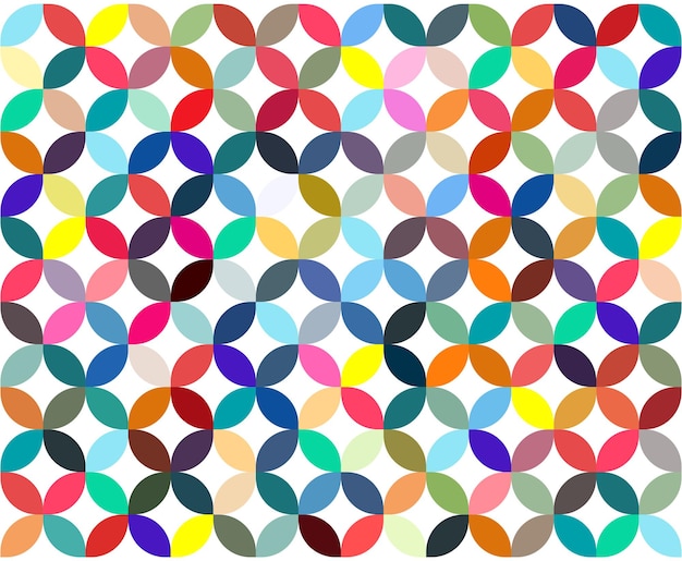 colorful pattern background design and shape