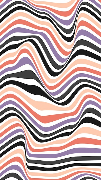 Colorful Psychedelic optical illusion background