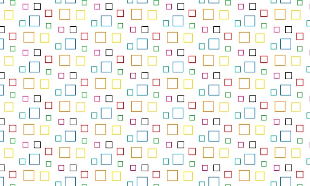 Colorful Square Pattern