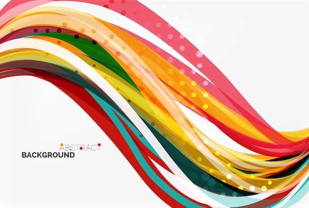 colorful stripes on light background vector template background for workflow layout diagram number options or web design