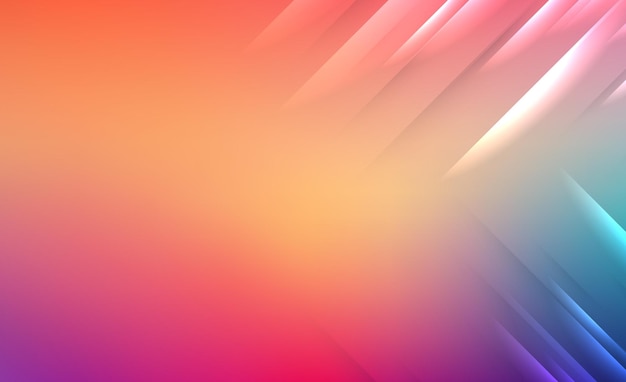 Colorful Summer Vector Gradient Abstract Background