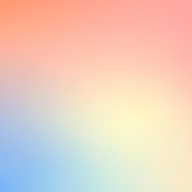 Colorful Vector Gradient Background for Summer Designs