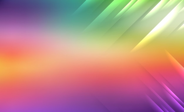 Colorful Vector Gradient Mesh Abstract Background