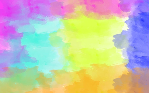 Colorful watercolor background premium vector