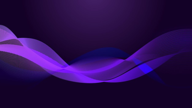 Colorful Wave Gradient Background