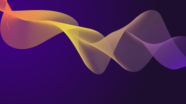 Colorful Wave Gradient Background