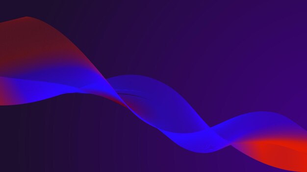 colorful wave gradient background