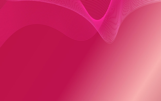 colorful wavy line abstract background vector illustration
